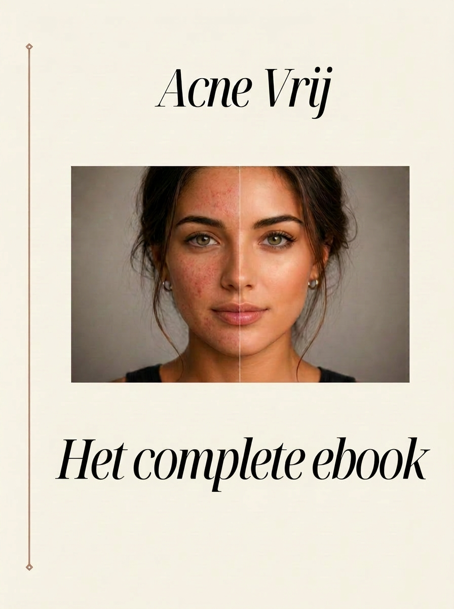 Voorbeeldpagina uit het Acne Vrij ebook